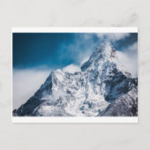 ama dablam Himalaya abstrakte Berge Postkarte (Vorderseite)