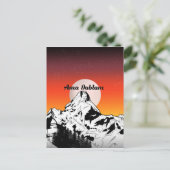 Ama Dablam Nepal Postkarte (Stehend Vorderseite)