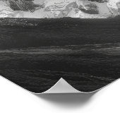 Ama Dablam Peak Top View AI Art Poster (Ecke)