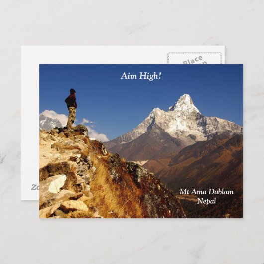 Ama Dablam Postkarte (Vorne/Hinten)