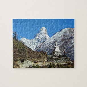 Ama Dablam, Sagarmatha, Everest Trail Ansichten / Puzzle