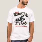 AMA District 36 Flattrackers (Alumni) T - Shirt (Vorderseite)