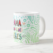 Ama lo que eres ✨ Jumbo-Tasse (Vorderseite Rechts)