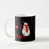 Ama Snowman Xmas Happy Family New Snowman Merry Ch Kaffeetasse (Links)