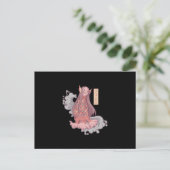 Amabie japanese Meerjungfrau Postkarte (Stehend Vorderseite)