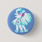 Amabie Yokai Spirit Button (Vorderseite)