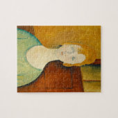 Amadeo modigliani Fine Art Malerin Augen Puzzle (Horizontal)