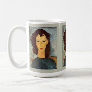 Amadeo Modigliani Portrait of a Girl Tasse