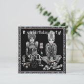 Amadon Birthday Invite Einladung (Stehend Vorderseite)