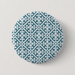 Amadora Blau-Muster Button