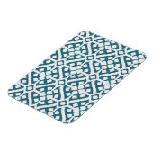 Amadora Blue Pattern Magnet (Linke Seite)