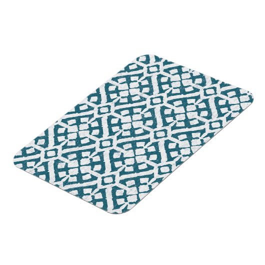 Amadora Blue Pattern Magnet (Linke Seite)