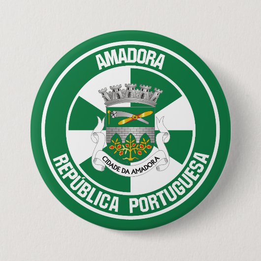Amadora Round Emblem Button (Vorderseite)