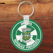 Amadora Round Emblem Schlüsselanhänger (Vorderseite)