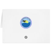 Amak Island Sea Lions Card (Rückseite Horizontal)