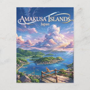 Amakusa-Inseln Japan Postkarte