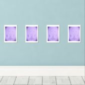 Amal Einziges farbiges Portrait Bilderwand Sets (Holzboden)