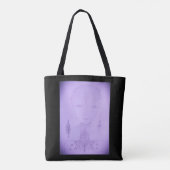 Amal Einziges farbiges Portrait Tasche (Rückseite)