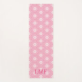 Amal Star Lattice in Pink Personalized Yogamatte (Vorderseite)