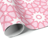 Amal Stern Gitter in Rosa Geschenkpapier (Rolleneckpunkt)