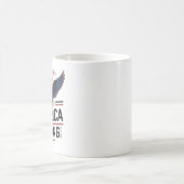 Amala Harris 2024 Präsident USA Eagle Kaffeetasse (Mittel)