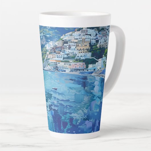 Amalfi Blues Milchtasse (Rechte Ecke)
