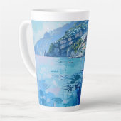 Amalfi Blues Milchtasse (Linke Ecke)