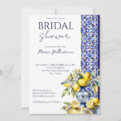 Amalfi Brautparty Einladung (Vorderseite)