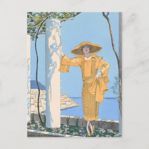 Amalfi by George Barbier Postkarte