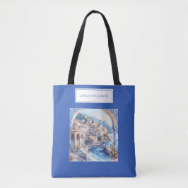 Amalfi Coast Blue Tiles Italien Tasche