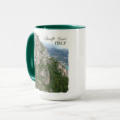 Amalfi Coast Custom Tasse - wählen Sie Stil, Farbe (Vorderseite Links)