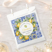 Amalfi Coast Italienische Babydusche Geschenktütchen (Ausgeschnitten)