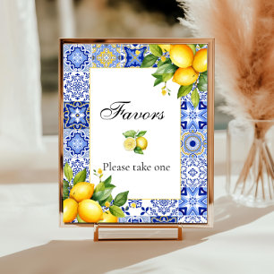 Amalfi Coast Italienische Kinderdusche Favoriten Poster
