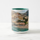 Amalfi Coast Italy Aesthetic Terrace View Landscap Tasse (Zentrum)