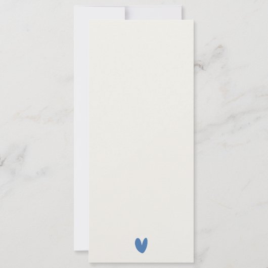 Amalfi Coast Italy Landscape Wedding Menu Card Einladung (Rückseite)