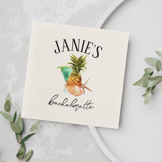 Amalfi Coast Junggeselinnen-Abschied | Beach Bach  Serviette