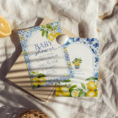 Amalfi Coast Lemon Mediterrane Babydusche Einladung