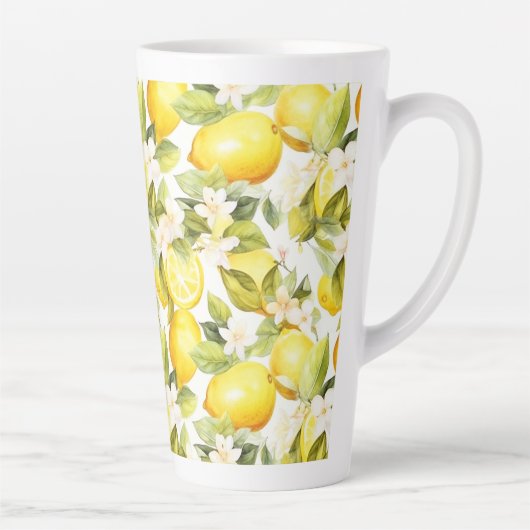 Amalfi Coast Lemon Muster Milchtasse (Rechts)