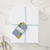 Amalfi Coast Lemon Tiles Italien Personalisierte N Geschenkanhänger (Mit Garn)