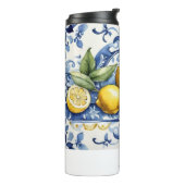 Amalfi Coast Lemon Tiles Italien Thermosbecher (Nach links gedreht)