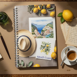 Amalfi Coast Lemon & Travel Notizblock