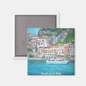 Amalfi Coast Magnet (Vorderseite/Rückseite)
