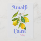 Amalfi coast postkarte (Vorderseite)