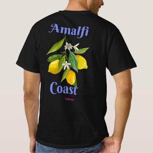 Amalfi coast T-Shirt (Rückseite)