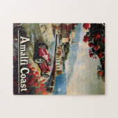 Amalfi Coast Vintag Racing Car Puzzle (Horizontal)