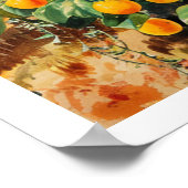 Amalfi Coast Vintage Reise Poster (Ecke)