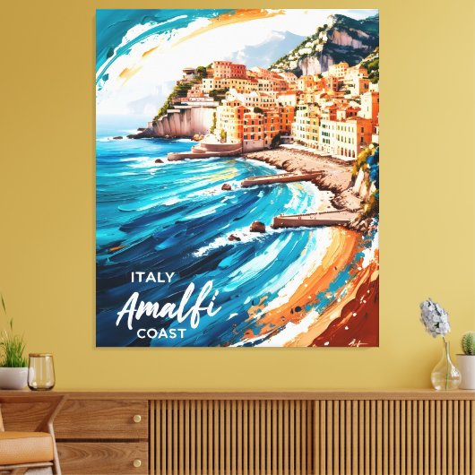 Amalfi Dreams Leinwanddruck (Insitu (Wohnzimmer))