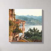 Amalfi Dreamscape Stretched Canvas Print Leinwanddruck (Vorderseite)