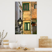 Amalfi-Hintergassen Poster (Küche)