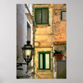 Amalfi-Hintergassen Poster (Vorne)